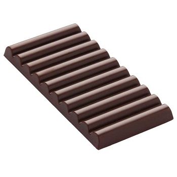 Martellato Log Polycarbonate Snack Bar Chocolate Mould